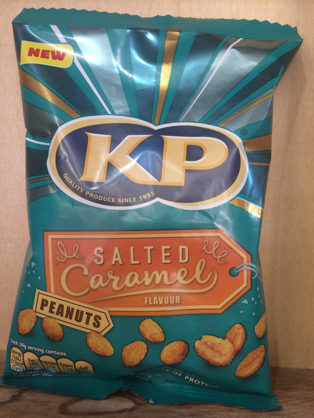 KP Salted Caramel Peanuts 225g