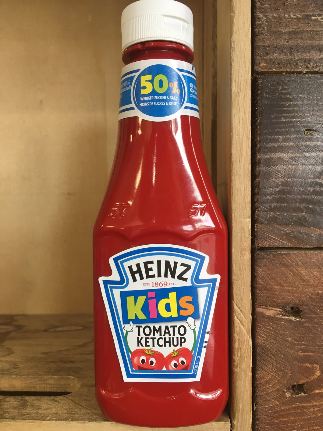 Heinz Tomato Ketchup for Kids 50% Less Sugar & Salt 330g