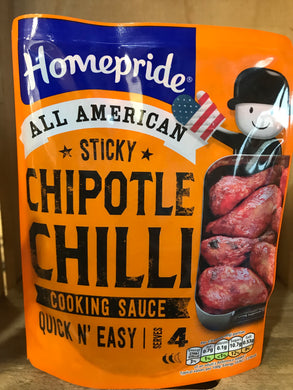 Homepride All American Sticky Chipotle Chilli Cooking Sauce 200g