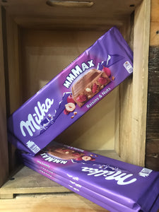1Kg of Milka Raisin & Nuts Chocolate (4x270g)
