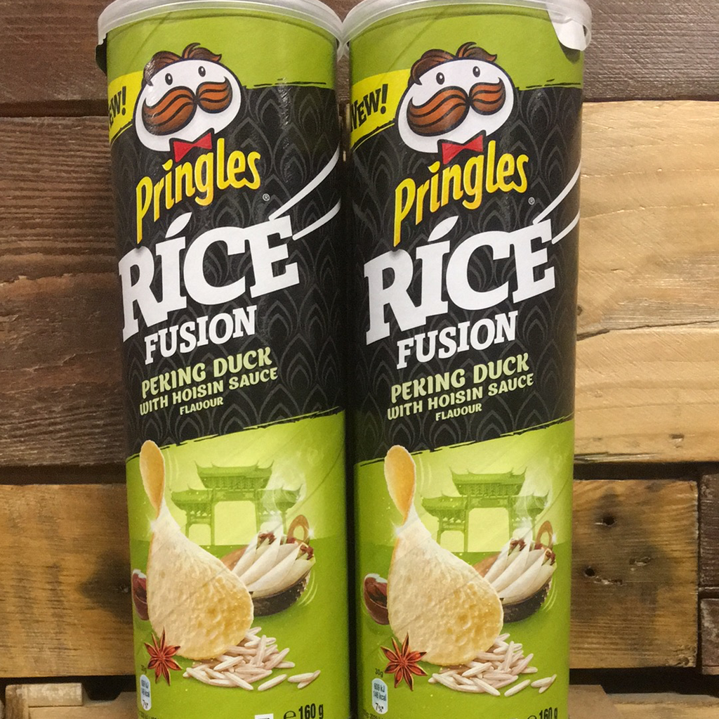 2x Pringles Rice Fusion Peking Duck with Hoisin Sauce Flavour (2x160g ...