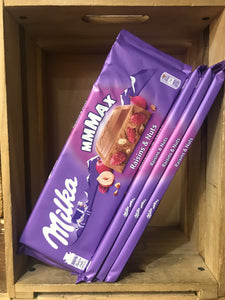 1Kg of Milka Raisin & Nuts Chocolate (4x270g)
