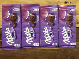 4x Milka Milk Chocolate with Extra Cocoa bars (4x100g)