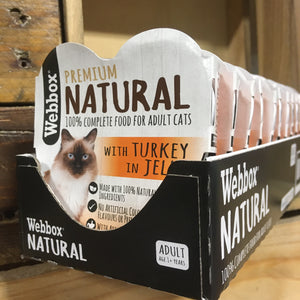 Webbox natural cat outlet food