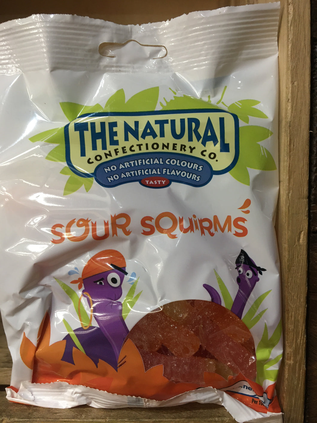 The Natural Confectionary Co. Sour Squirms 160g