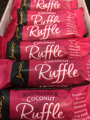 12x Jameson's Ruffle Raspberry & Coconut Chocolate Bar (12x26g)