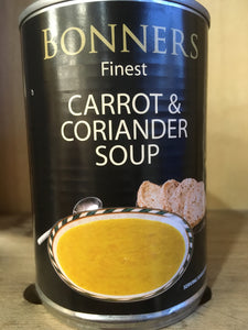 Bonners Carrot & Coriander Soup 400g