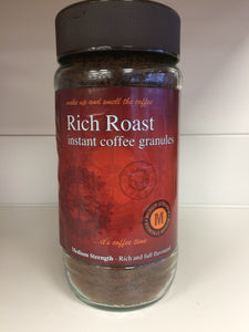 Low Price Rich Roast Instant Coffee Medium Strength 200g