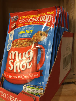 10x Mugshot Chow Mein Pasta (10x45g)