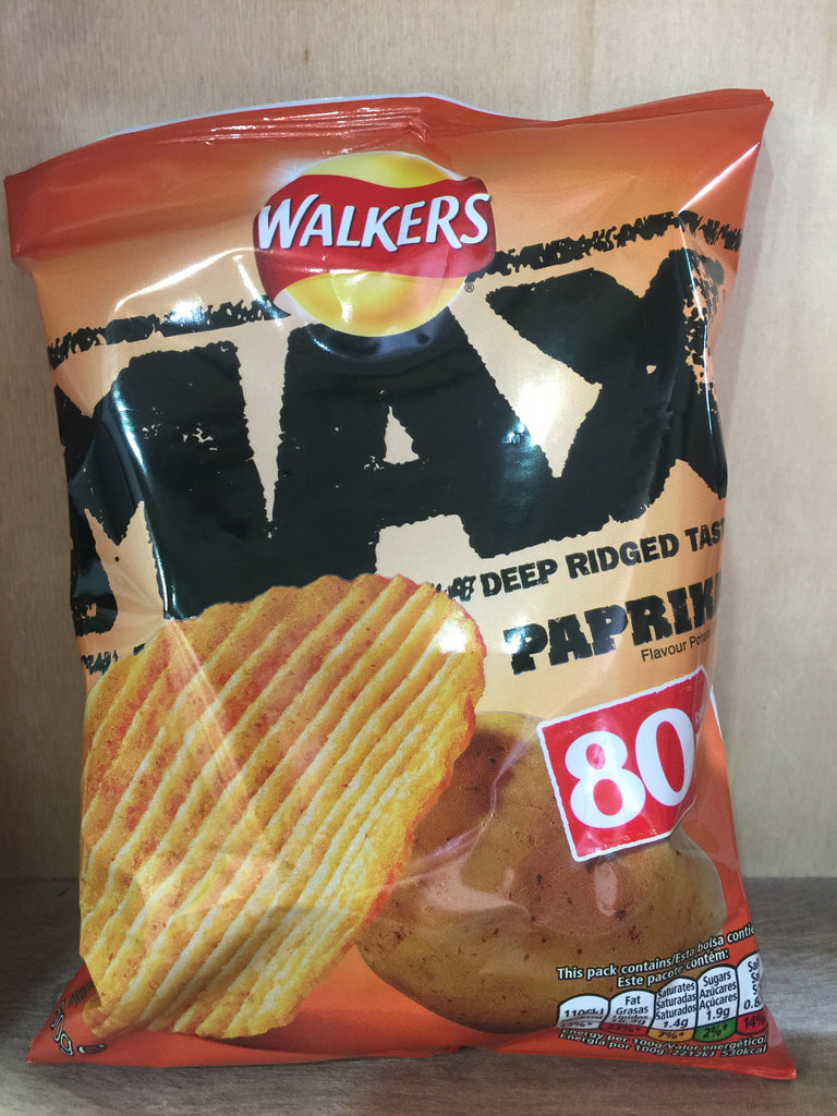 Walkers Max Paprika 50g & Low Price Foods Ltd