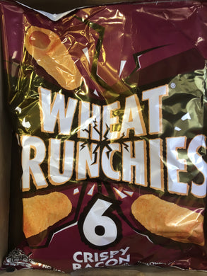 12x Wheat Crunchies Crispy Bacon (2 Packs of 6x20g)