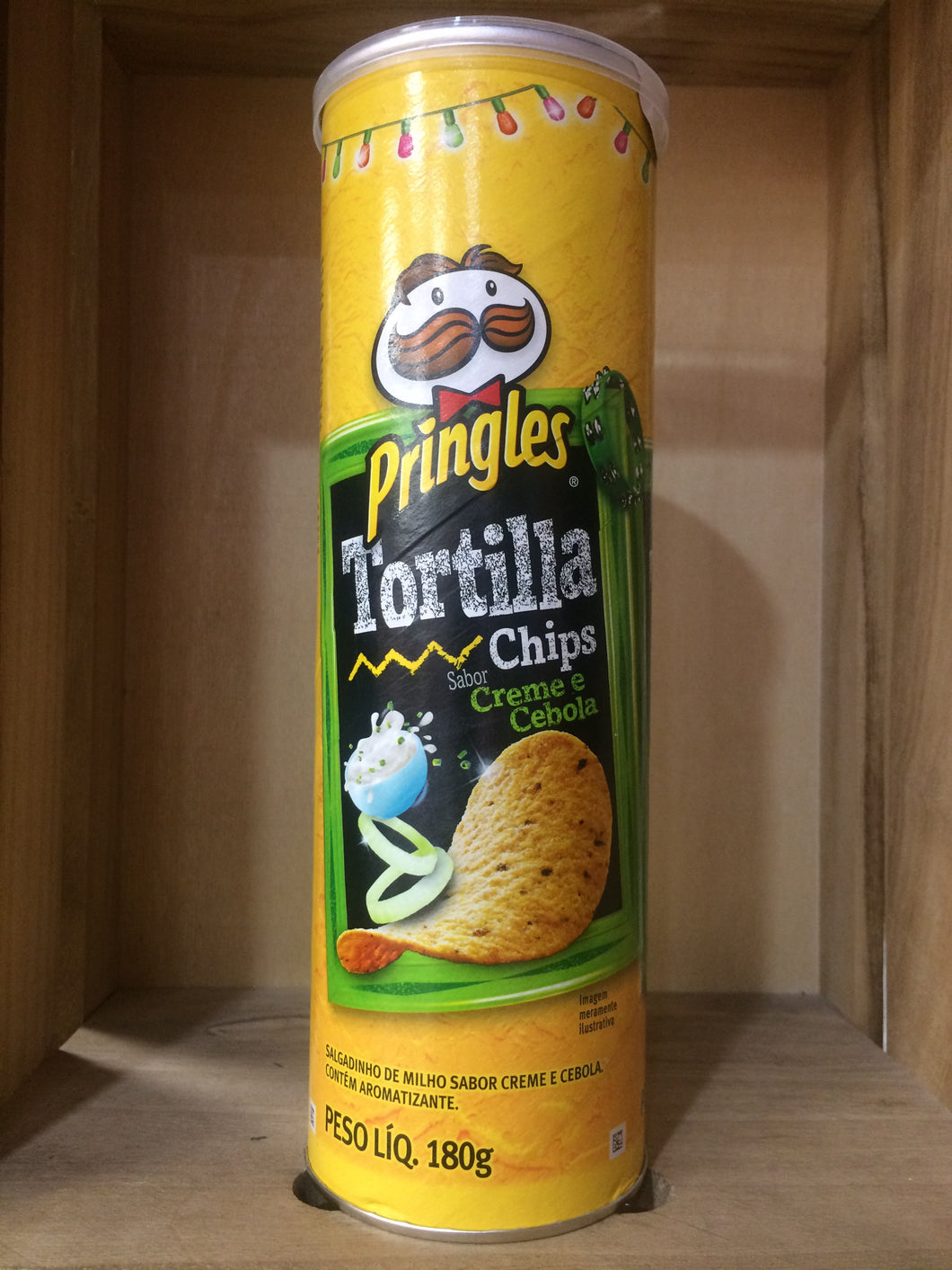 Pringles Tortilla Chips Sour Cream & Onion 180g