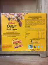 20x Kellogg's Crunchy Nut Granola Chocolate & Nut Bars 32g Bars (5 Packs of 4x32g)