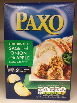 Paxo Stuffing Mix with Sage, Onion and Apple 130g