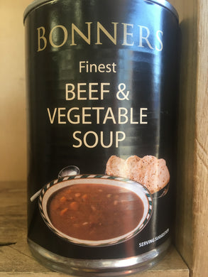Bonners Finest Beef & Mixed Vegetable Soup 400g
