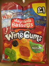 4x Maynards Bassetts Wine Gums Bags (4x165g)