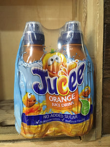 Jucee Orange Juice Drink 4x250ml
