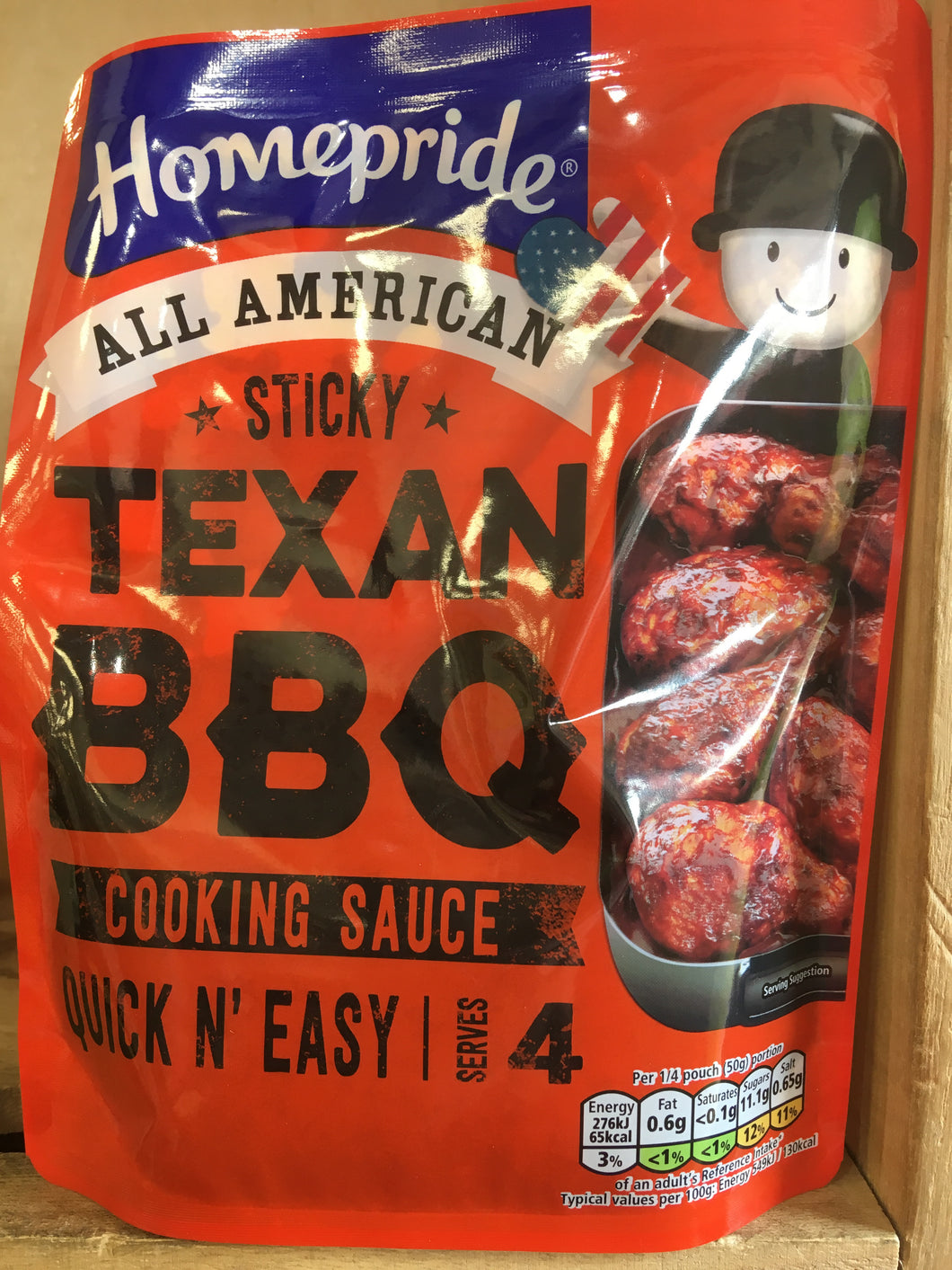 Homepride Sticky Texan BBQ Cooking Sauce 200g