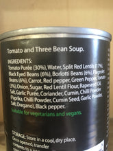 Bonners Finest Tomato & Three Bean Soup 400g