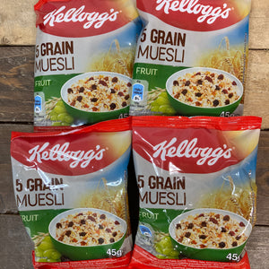 Kelloggs 5-Grain Fruit Musli