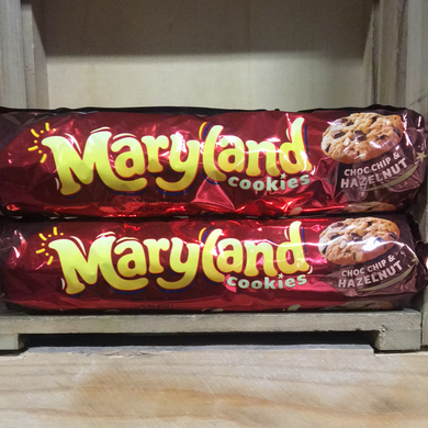 2x Maryland Choc Chip & Hazelnut Cookies (2x200g)