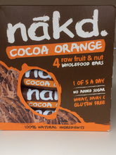 Nakd Cocoa Orange Gluten Free Bar (4x35g)