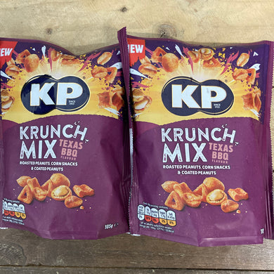 Kp Krunch Mix Texas Bbq Peanut & Snack Mix Bags 105g
