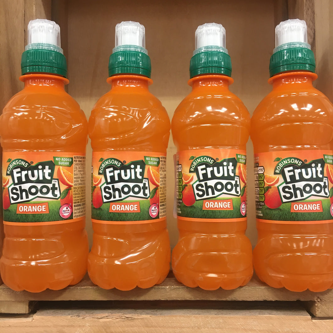 4x Fruit Shoot Orange Kids 89p Juice Drinks (4x275ml)