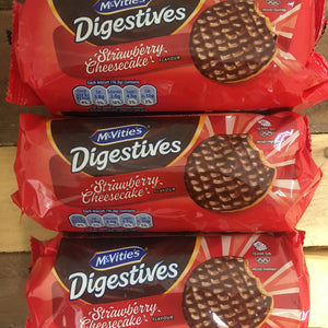 McVitie's Chocolate Digestives Strawberry Cheesecake