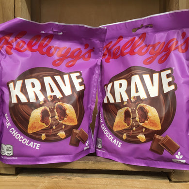 4x Kellogg's Krave Milk Chocolate Cereal (4x90g)