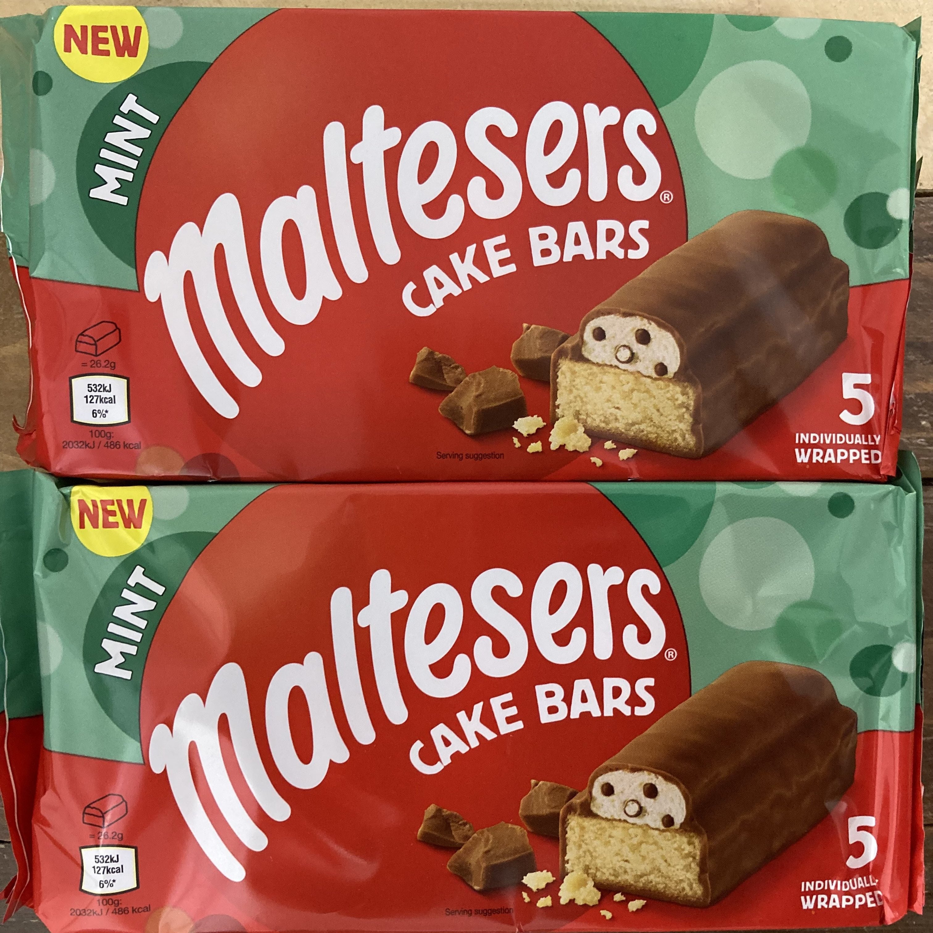 Maltesers Cake Bars 5 Pack - Tesco Groceries