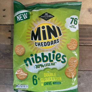 Jacobs Mini Cheddar Nibblies Gloucester & Chive