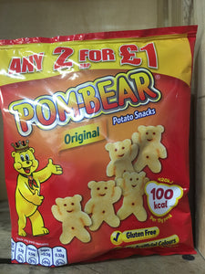 4x Pom-Bear Original Potato Snack (4x19g)