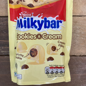 Milkybar Cookies And Cream Bites Share Bag 90g
