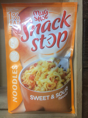 Mug Shot Snack Stop Sweet & Sour Flavour 60g