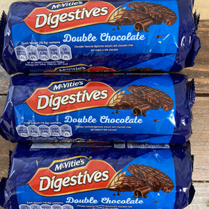 3x Mcvitie's Double Chocolate Digestives (3x250g)