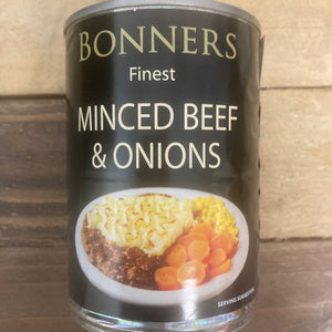 Bonners Finest Minced Beef & Onion 392g