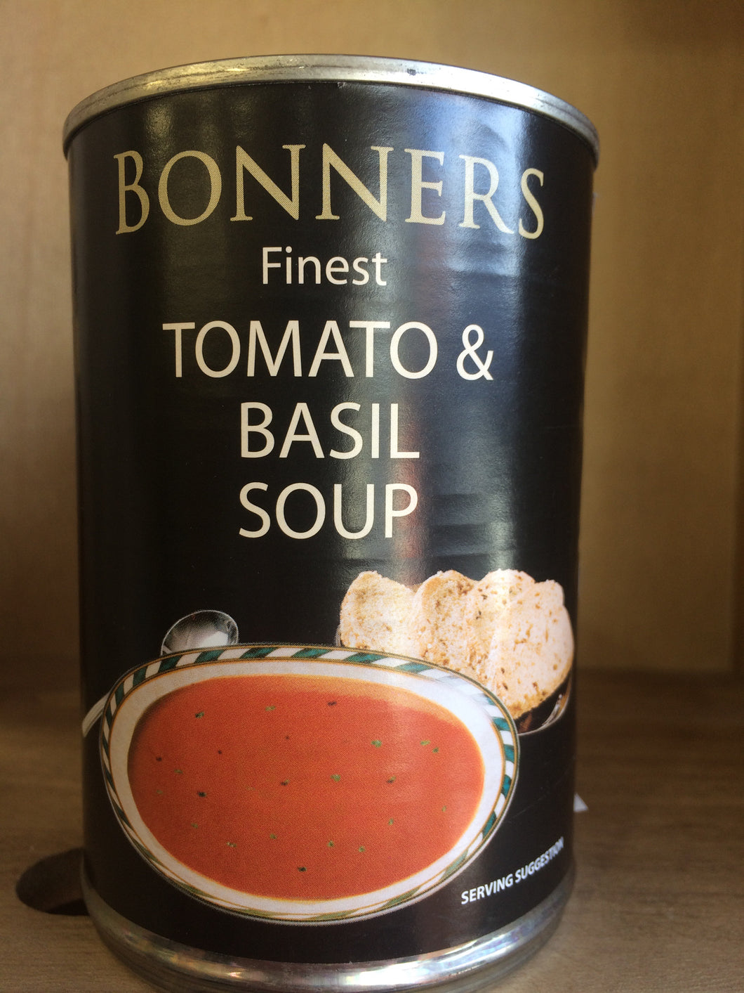Bonners Finest Tomato & Basil Soup 400g