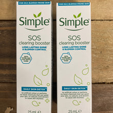 4x Simple Daily Skin Detox SOS Clearing Boosters (4x25ml)