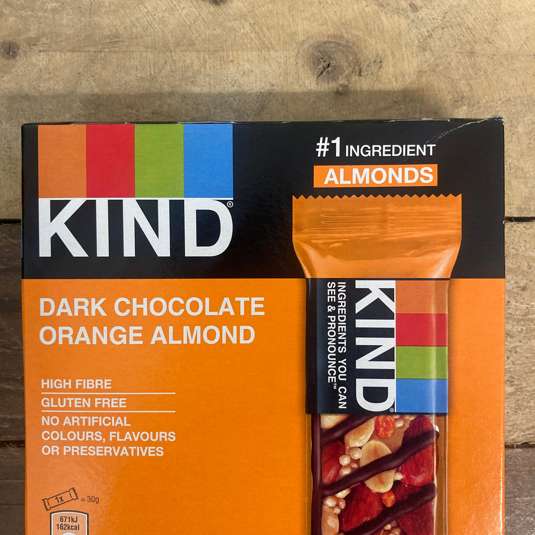 Kind Dark Chocolate Orange Almond 