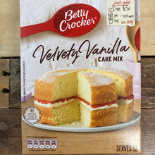 2x Betty Crocker Velvety Vanilla Cake Mixes (2x425g)