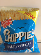 Golden Wonder Chippies Salt & Vinegar Flavour Potato Sticks 45g