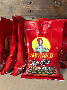 1Kg of Sun-Maid Chocolate Raisins (5x200g)