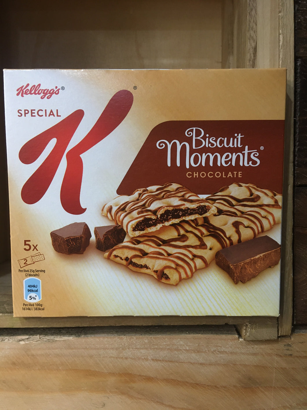 Kelloggs Special K Biscuit Moments Chocolate 5 Pack