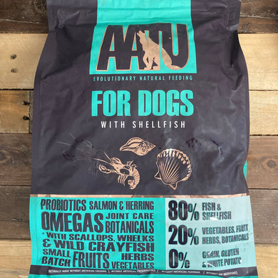 Aatu Grain-free Adult Dry Dog Food Fish & Shellfish 5Kg
