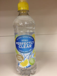 Still perfectly clear Lemon & Lime 500ml bottle