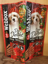 Webbox Festive Turkey and Sausage Dog Treats 6 Sticks 30g