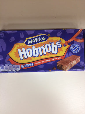 McVities Hobnobs 5 Slices Topped with Chocolate 128.6g