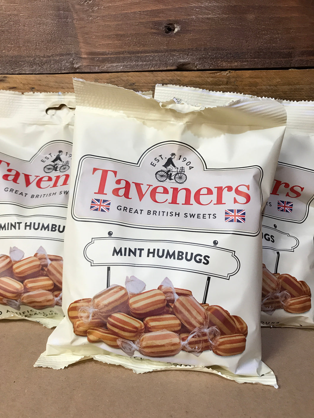 3x Taveners Mint Humbugs (3x165g)