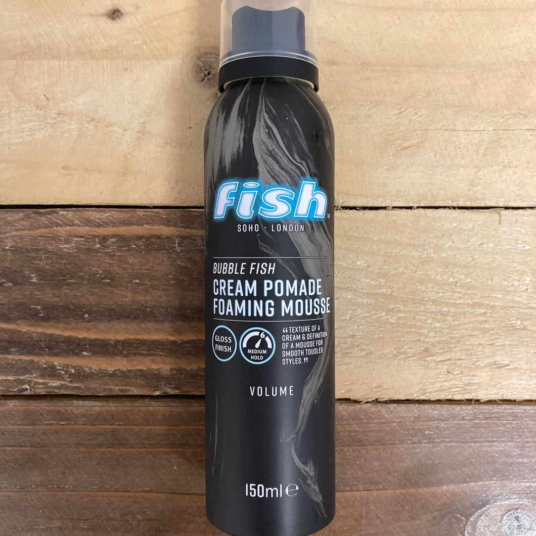 Fish Soho Bubble Fish Cream Pomade Foaming Mousse 150ml